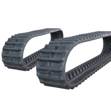 Chinese manufacturer rubber crawler Kubota harvester track roller DC70 rubber track